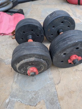 Mancuernas 8kg cada una