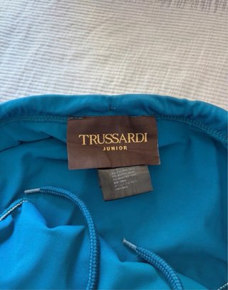 Slip Trussardi uomo blu petrolio