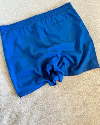 PUMA Men's Classic Logo Swim Shorts – Navy Blue