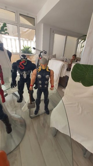 Lote Figuras Superhéroes Marvel y DC