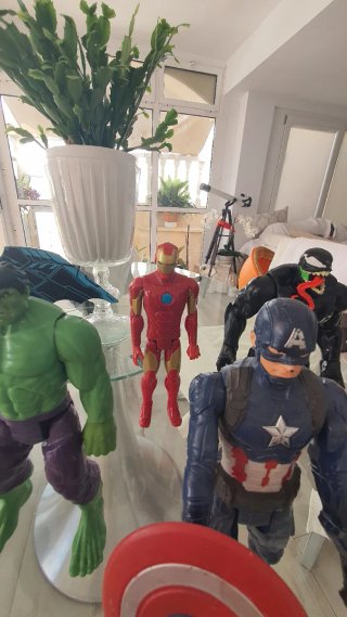 Lote Figuras Superhéroes Marvel y DC