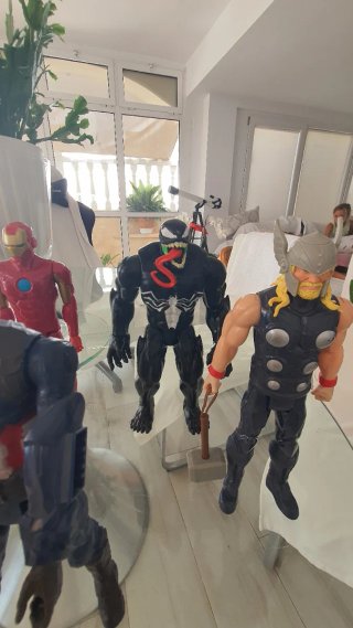 Lote Figuras Superhéroes Marvel y DC