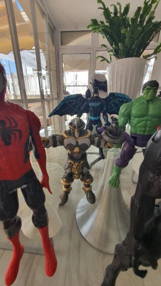 Lote Figuras Superhéroes Marvel y DC