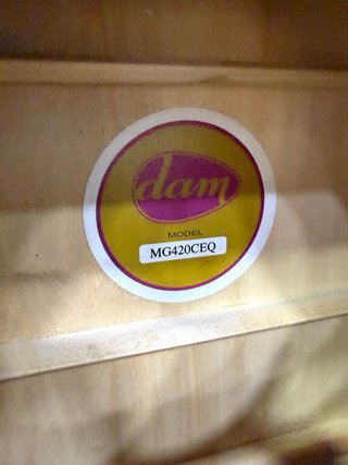 Chitarra Acustica Elettrificata Dam MG420CEQ
