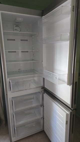 Nevera gris 180cm alto