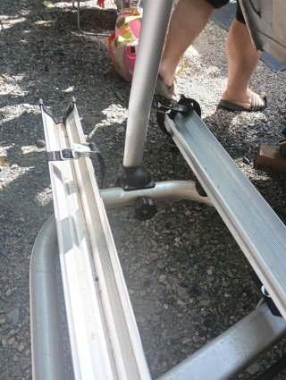 Portabicicletas para caravana