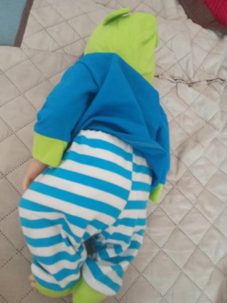 Muñeco realista silicona con chupete