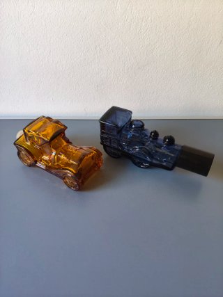 Botellas Coche y Tren Avon