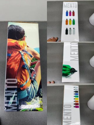 Botellas de aluminio (cantimplora reutilizable)