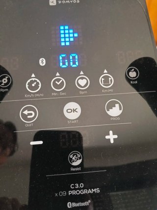 Bicicleta Elíptica Negra