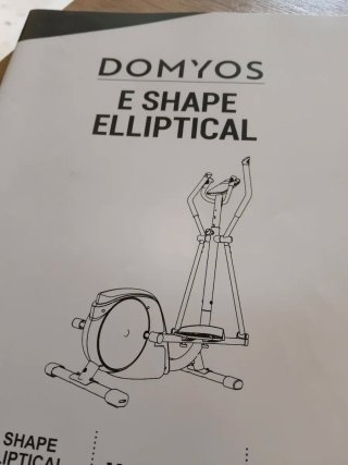 Bicicleta Elíptica Negra