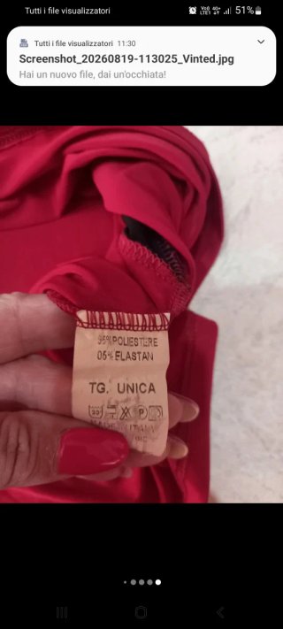 Vestito donna estivo rosso e nero