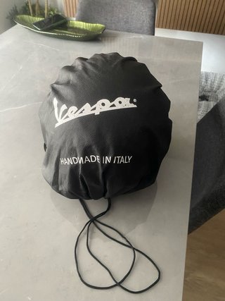 Casco Moto Vespa Azul