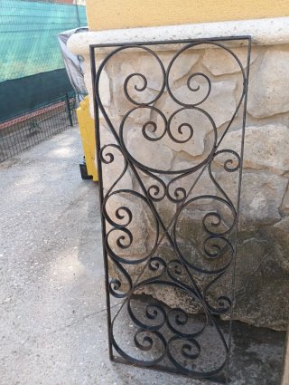Verja decorativa forja