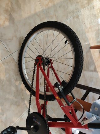 Bicicleta 20 20Teens Roja y Naranja