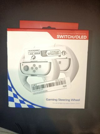 Volantes Mario Kart Switch (Azul y Rojo)