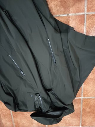 Capa Zara Verde Talla Única