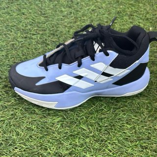 Zapatillas Adidas lila y negras casi nuevas