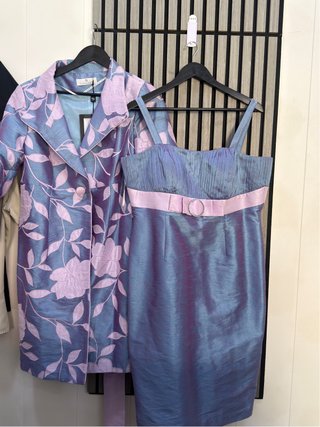 Conjunto Sonia Peña Vestido y Chaqueta T.46