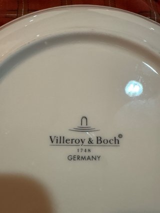 3 Platos Hondos Villeroy & Boch Flores Rosas