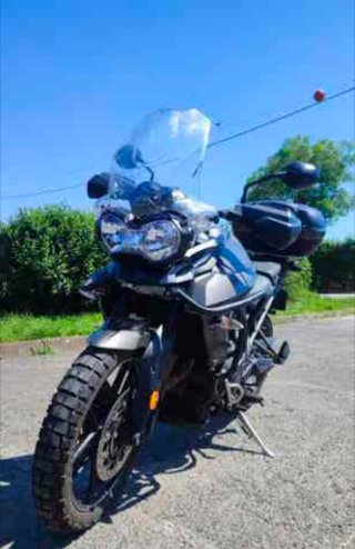 Triumph Tiger 800 XRx 2015 Negra/Plata