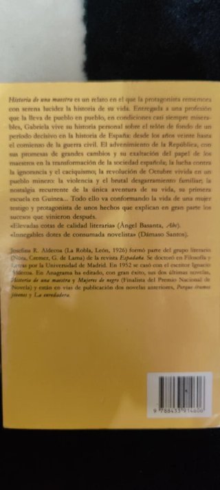 Historia de una maestra