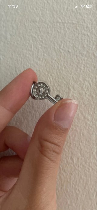 Charm Morellato Chiave con Cristalli