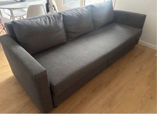 Sofá Cama FRIHETEN IKEA 3 Plazas Gris