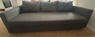 Sofá Cama FRIHETEN IKEA 3 Plazas Gris