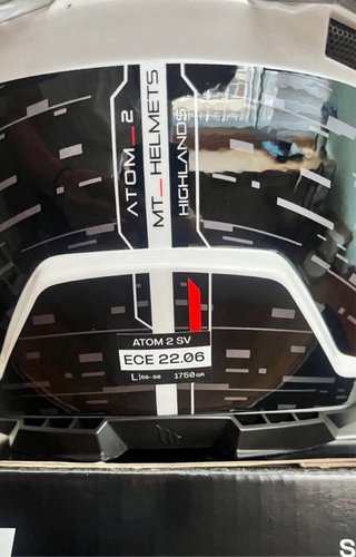 Casco Modular MT Atom 2 SV Highlands Talla L Nuevo