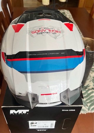 Casco Modular MT Atom 2 SV Highlands Talla L Nuevo