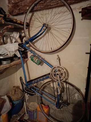 Bicicleta Clásica Azul