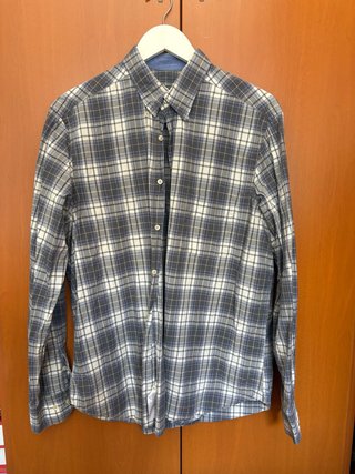 Camisa de cuadros Massimo Dutti