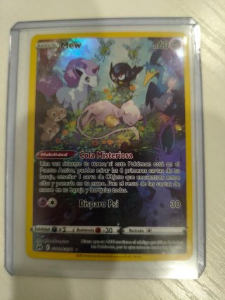 Carta Pokémon Mew Básico GG10 - Crown Zenith ESP