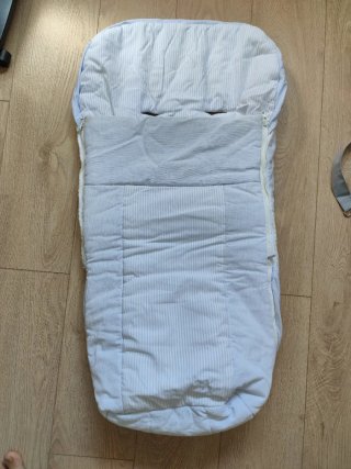 Saco para carrito de bebé a rayas