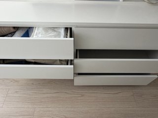 Cómoda Ikea Malm 6 cajones Blanca