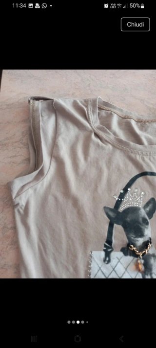 Maglietta donna Chaxnel chihuahua