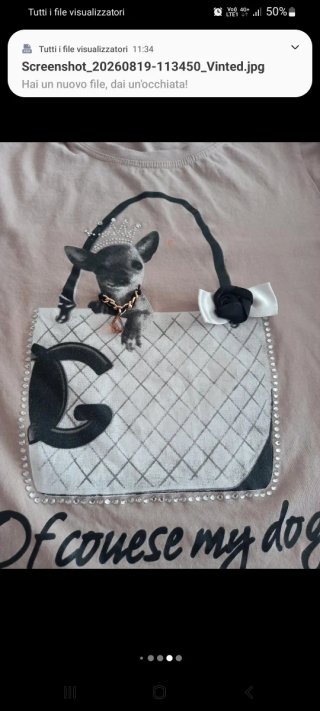 Maglietta donna Chaxnel chihuahua