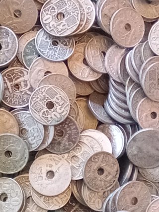 3000 gramos 3 KGS Monedas 50 CTS 1949/1963..