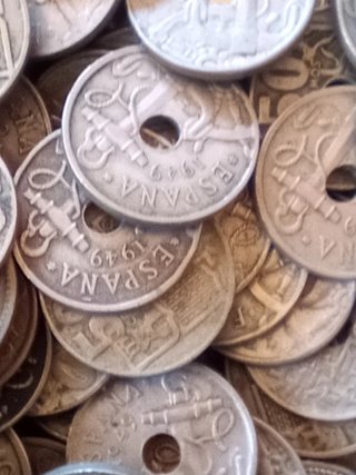 3000 gramos 3 KGS Monedas 50 CTS 1949/1963..