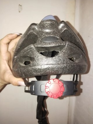 Casco de bicicleta BOOMERANG negro