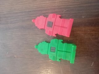 Pedoni gioco anni 80 La Guerre des Robots