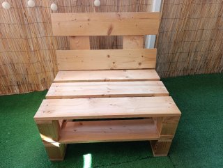 Conjunto Muebles Palets terraza