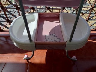 Cambiador bañera bebé Hello Kitty