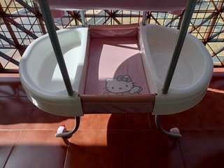 Cambiador bañera bebé Hello Kitty