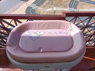 Cambiador bañera bebé Hello Kitty