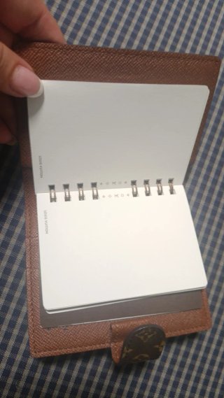 Agenda Louis Vuitton Monogram Marrón