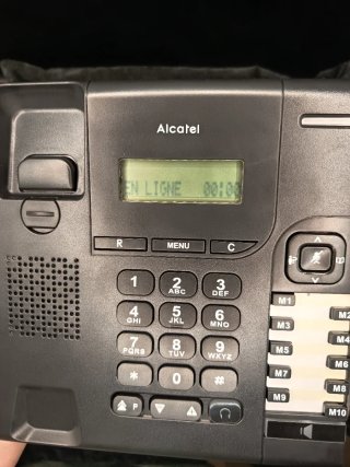 Teléfono Fijo Profesional Alcatel Temporis 580