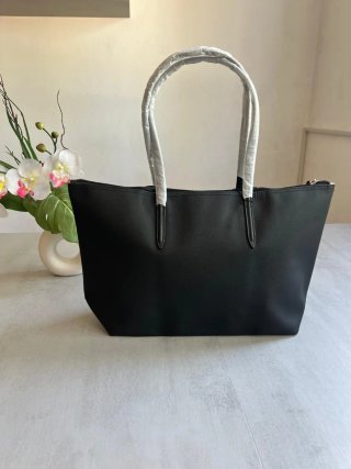 Bolso mujer Lacoste Negro shopping tote