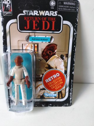 Star Wars Almirante Ackbar Figura Kenner
